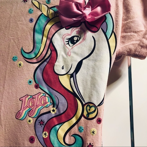 Jojo Siwa  Size Large (10/12) Unicorn Rainbow Tulle School Play Dress - Picture 4 of 8